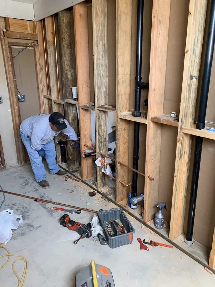 Commercial rough-in plumbing for Commercial Plumbing in East Lakeview